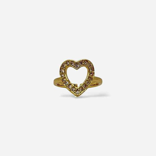 Anillo Corazón Blanco