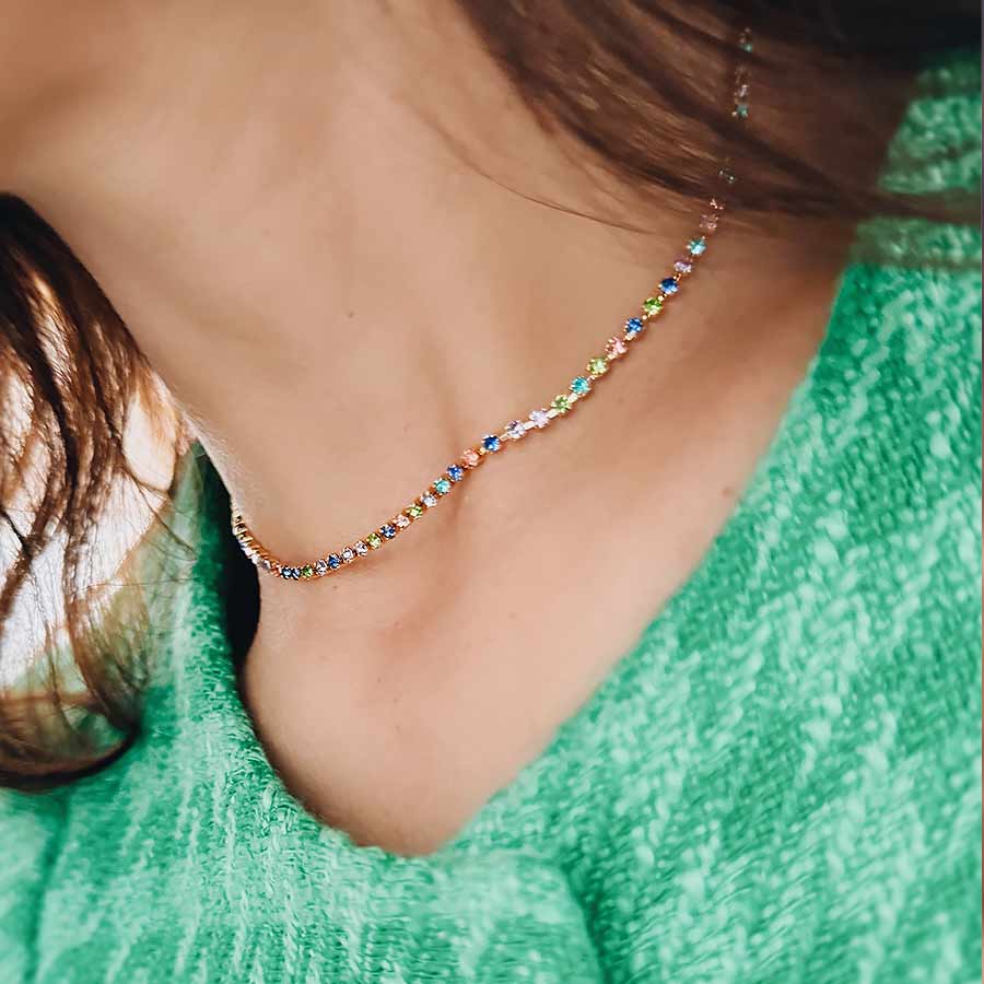 Collar Tennis Colores 1