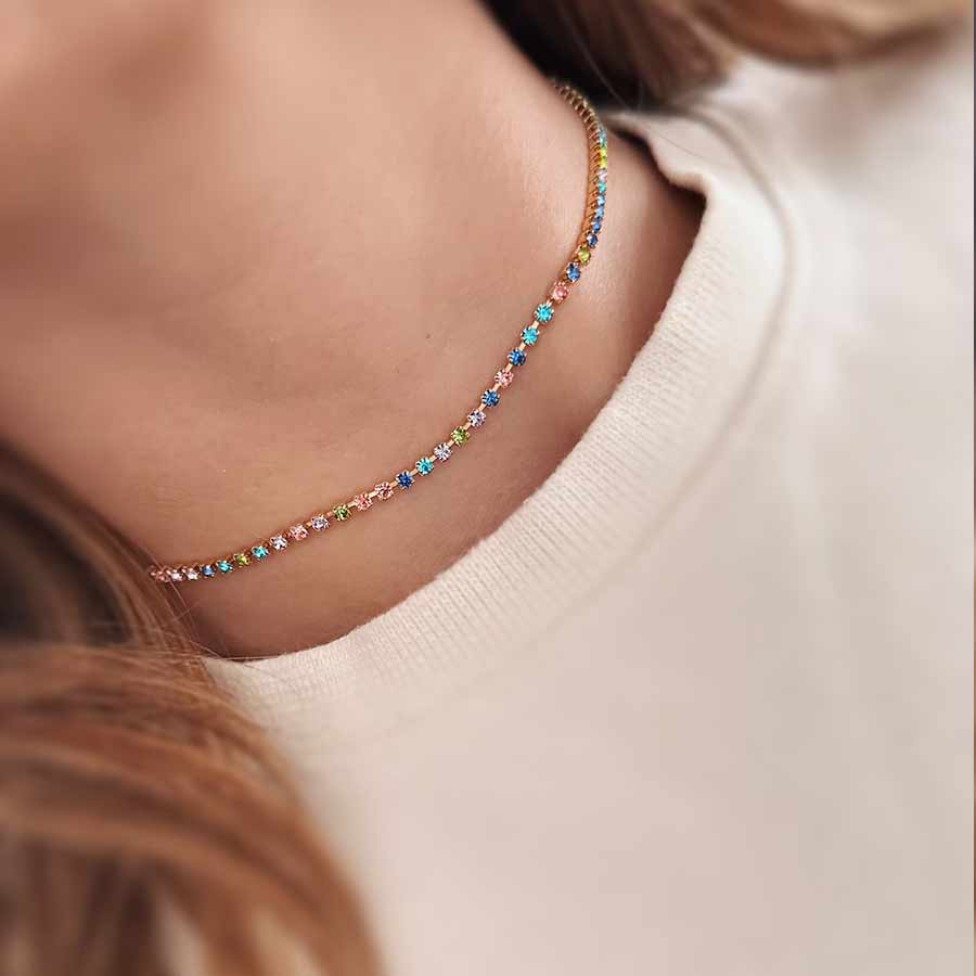 Collar Tennis Colores 4