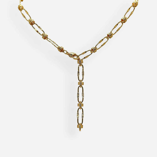 Lariat Dorado Texturizado