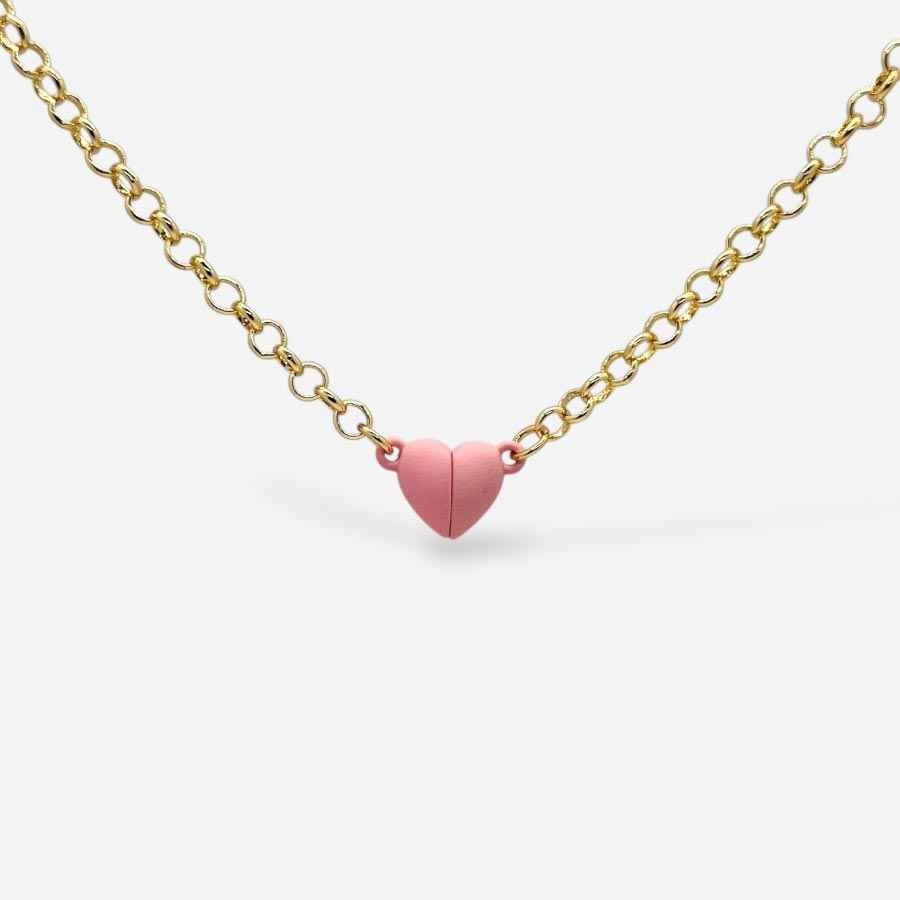 Collar Corazón Imán