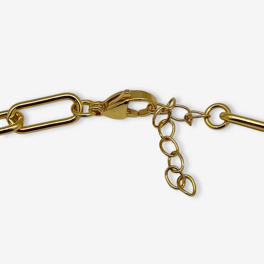 Cadena Clip Dorada