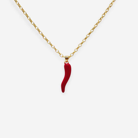 Collar Chile Rojo