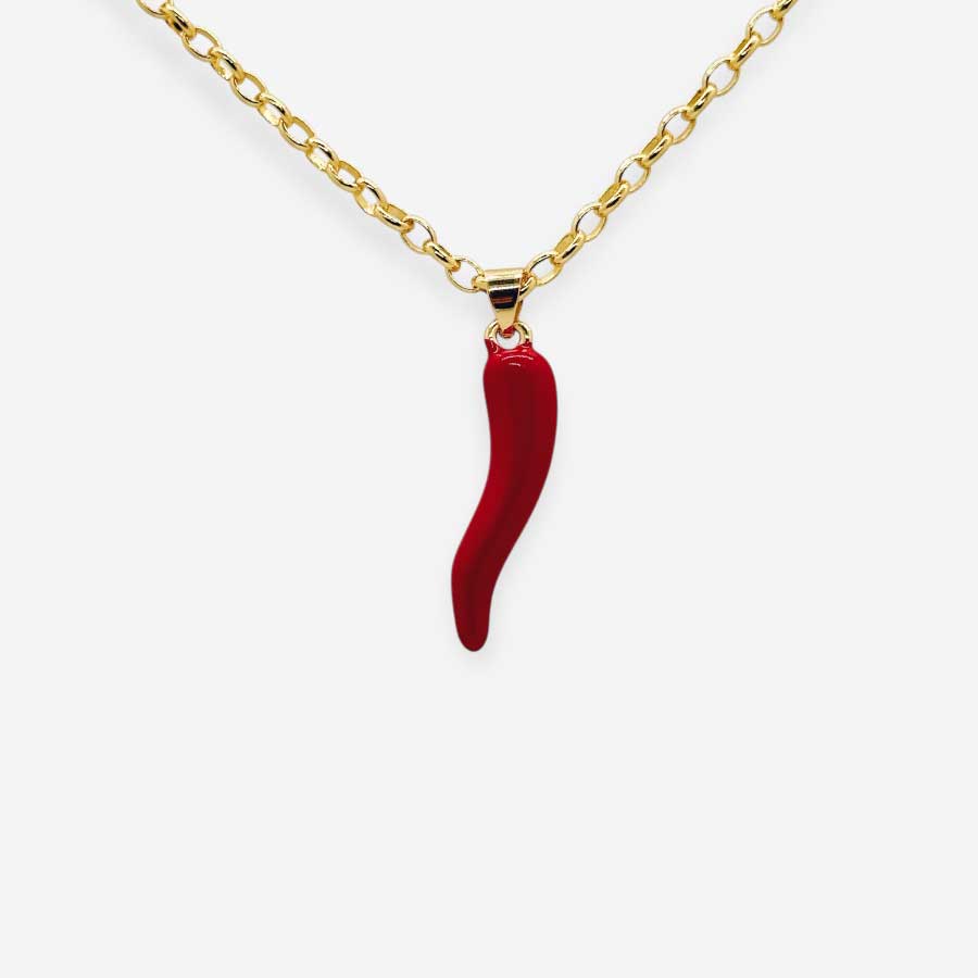 Collar Chile Rojo