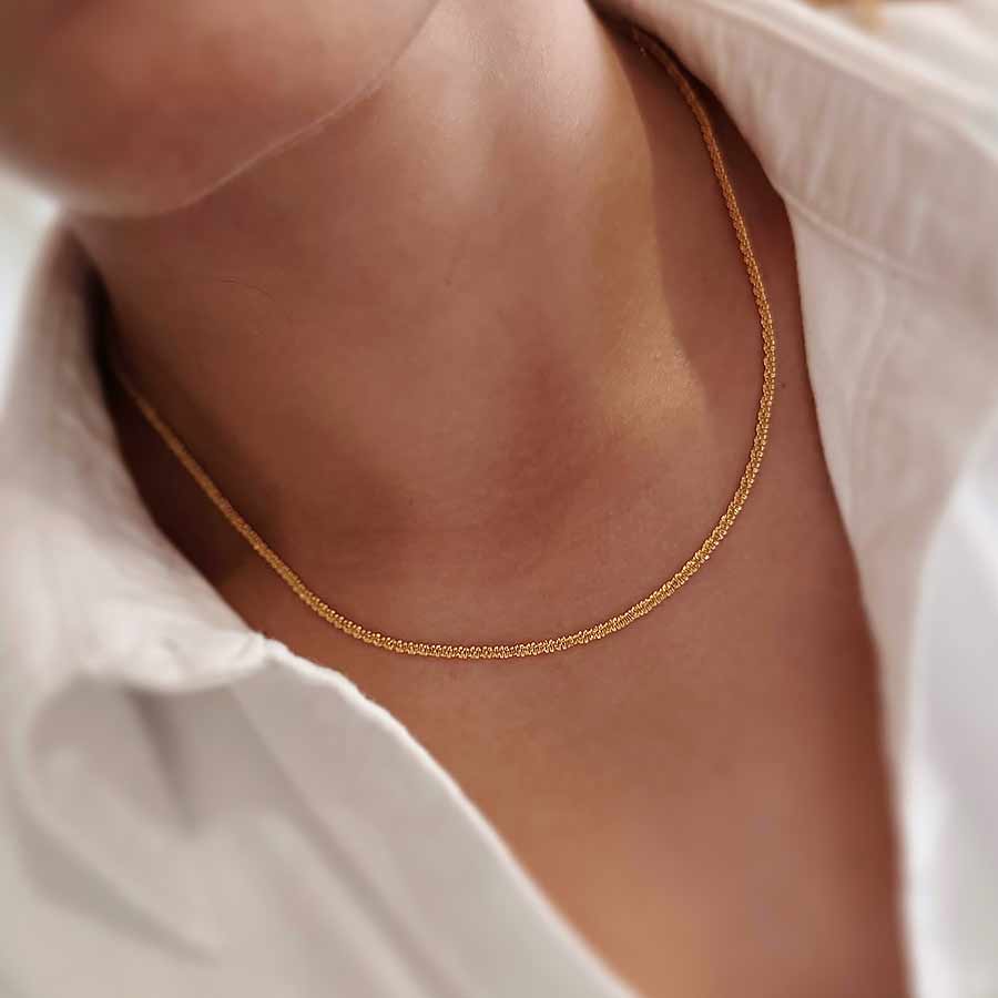 Collar Lazo Dorado