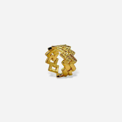 Anillo Grueso con Circonias