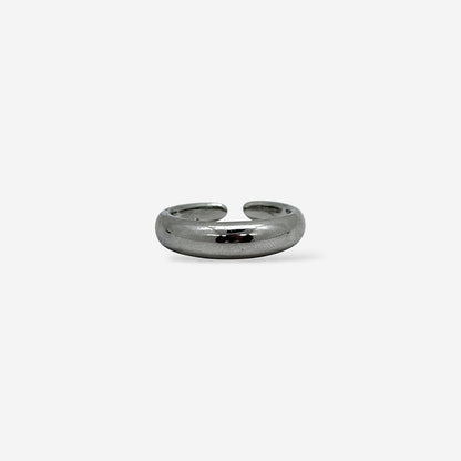 Anillo Clásico Plateado
