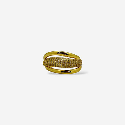 Anillo Triple Brillo