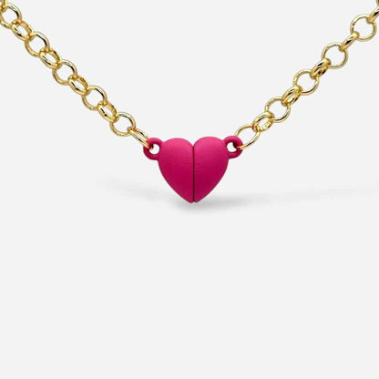 Collar Corazón Imán