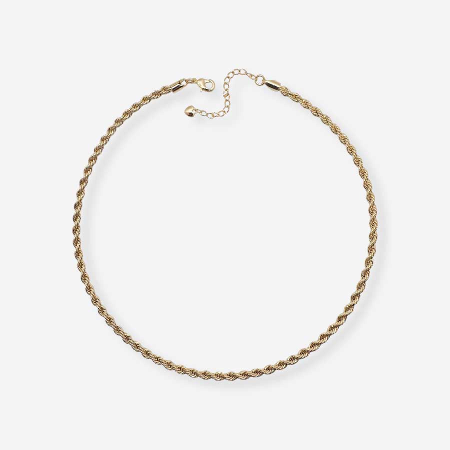 Cadena Rope Dorada