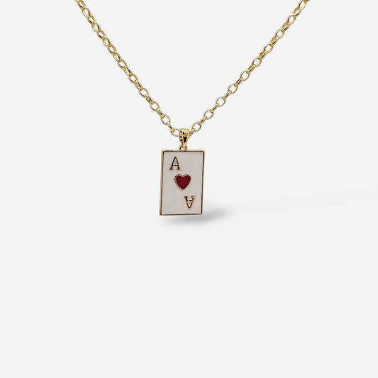 Collar As de Corazones