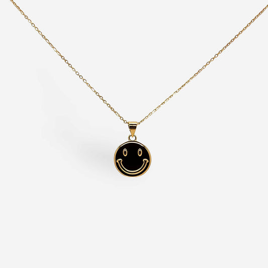 Collar Smiley Dorado