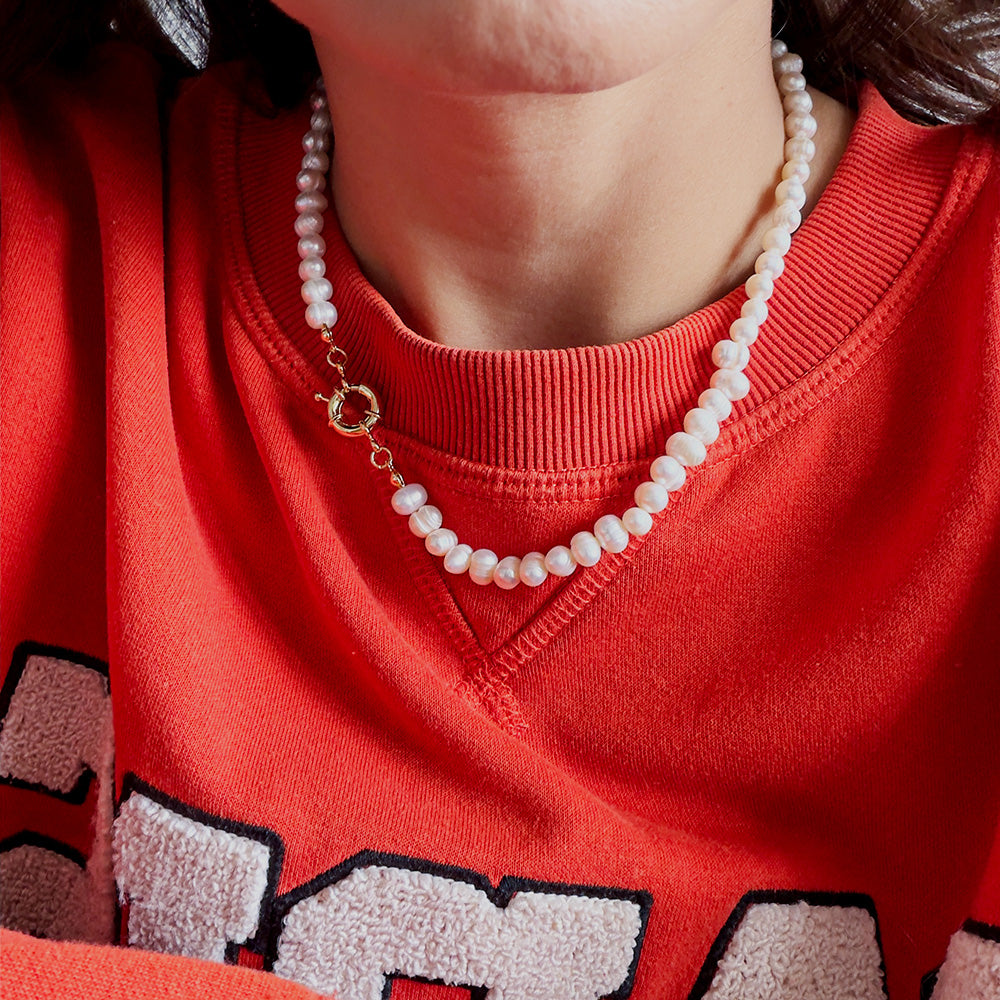 collar de perlas del rio  hipoalergénico