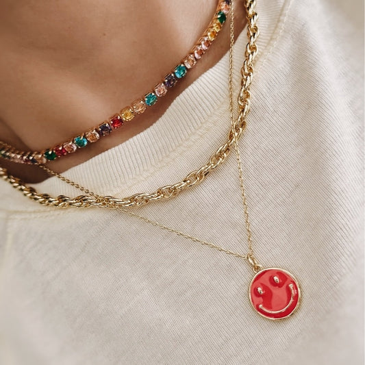 Collar Carita Feliz