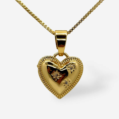 Collar Corazón Dorado