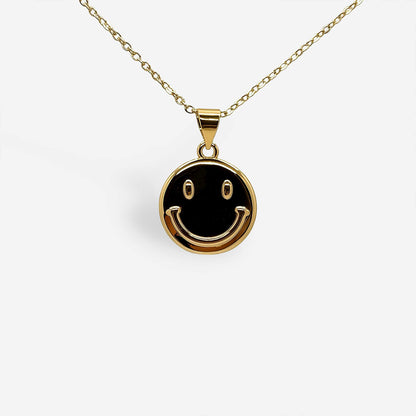 Collar Smiley Dorado