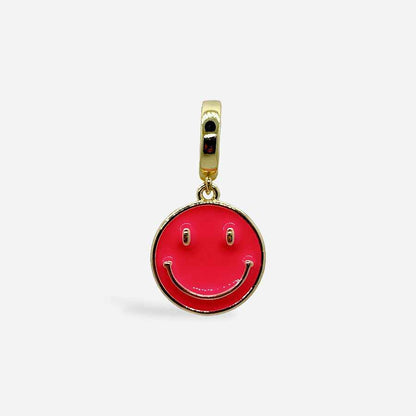 Dije Smiley Fucsia