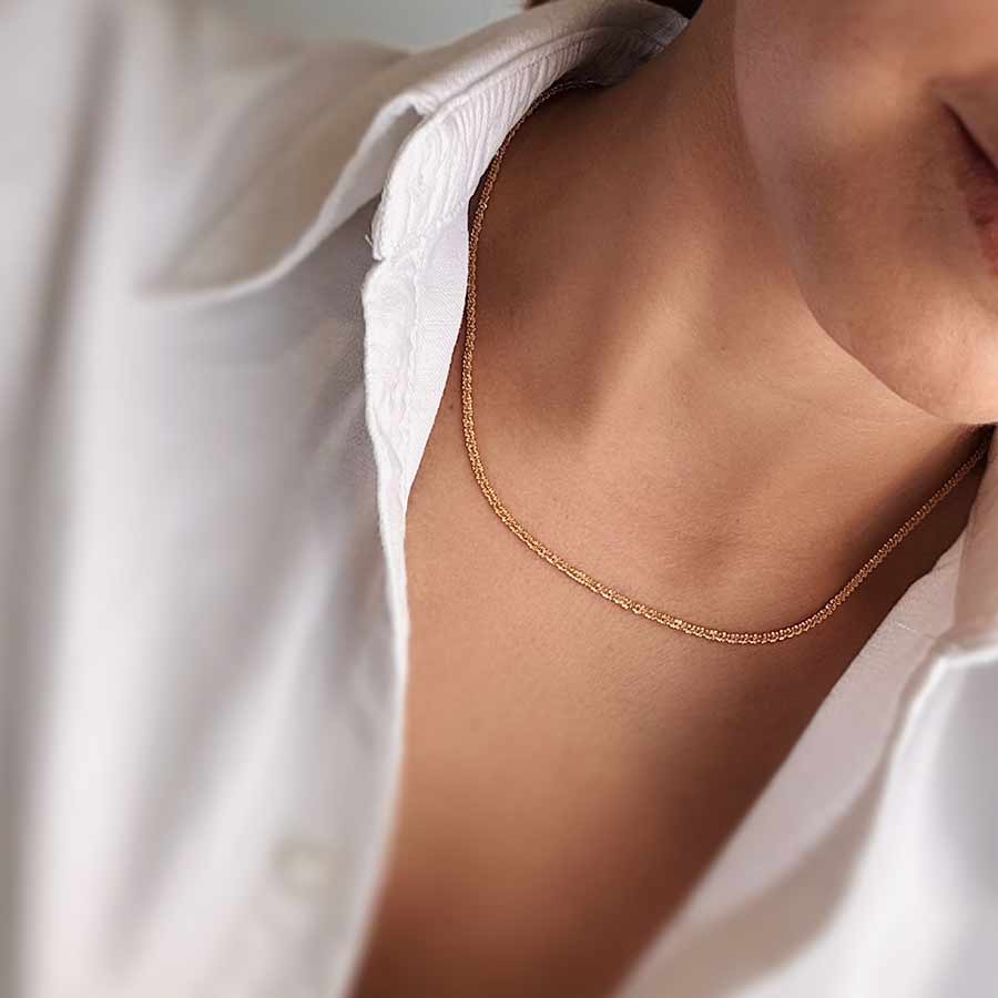 Collar Lazo Dorado